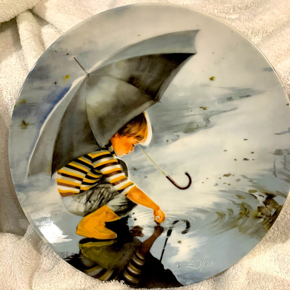 “Touching the Sky” plate by Donald Zolan